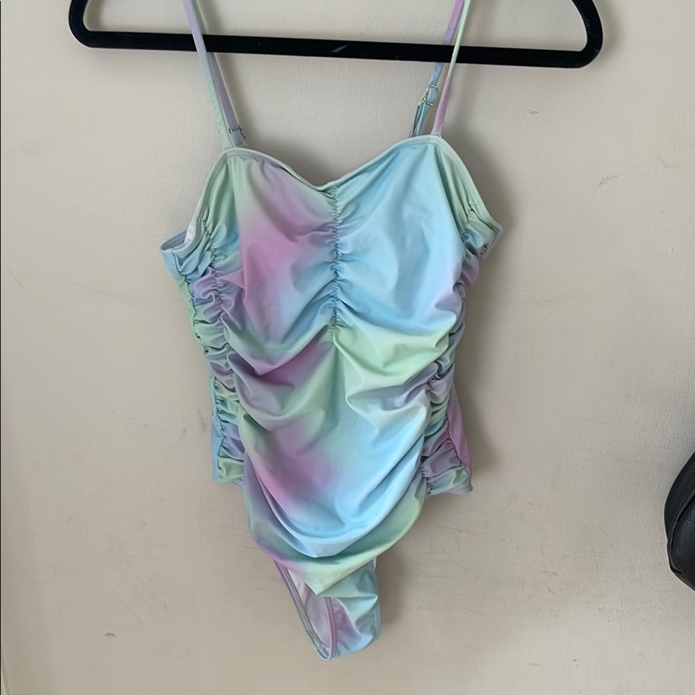 Cider Pastel Tie-Dye One Piece Swimsuit